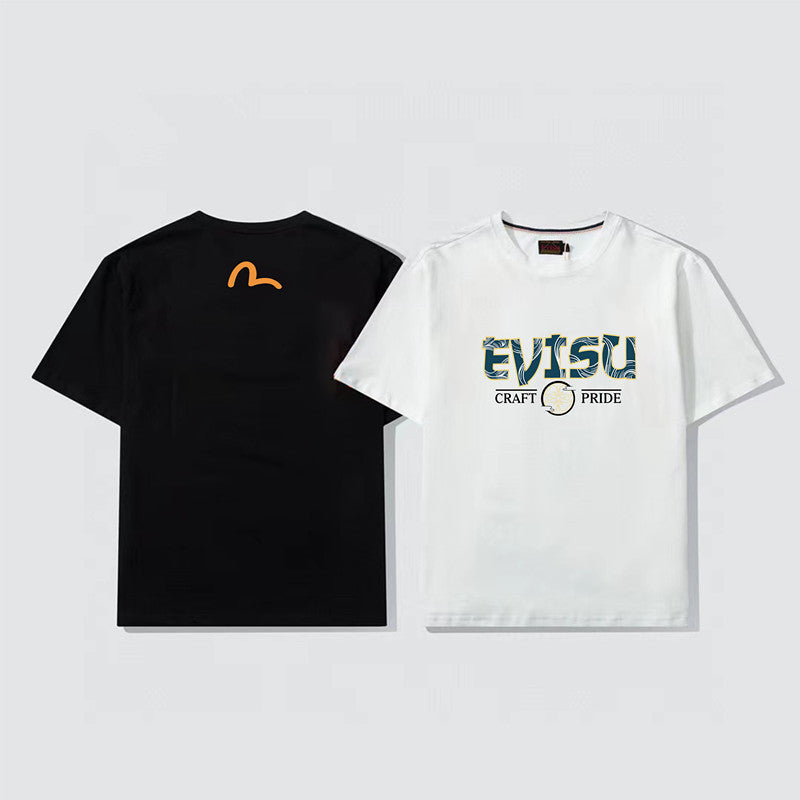 2026 Evisu Men's  New T-Shirt