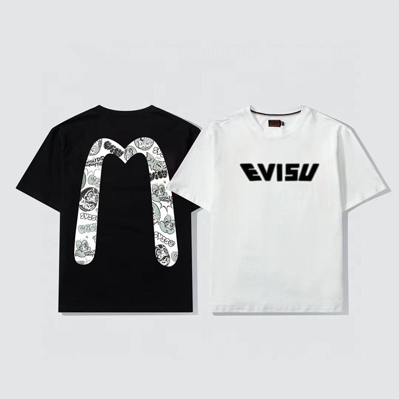 2026 Evisu Men's  New T-Shirt