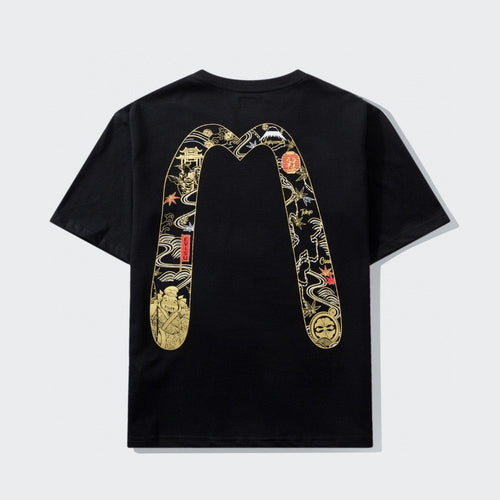 2026 Evisu Men's  New T-Shirt