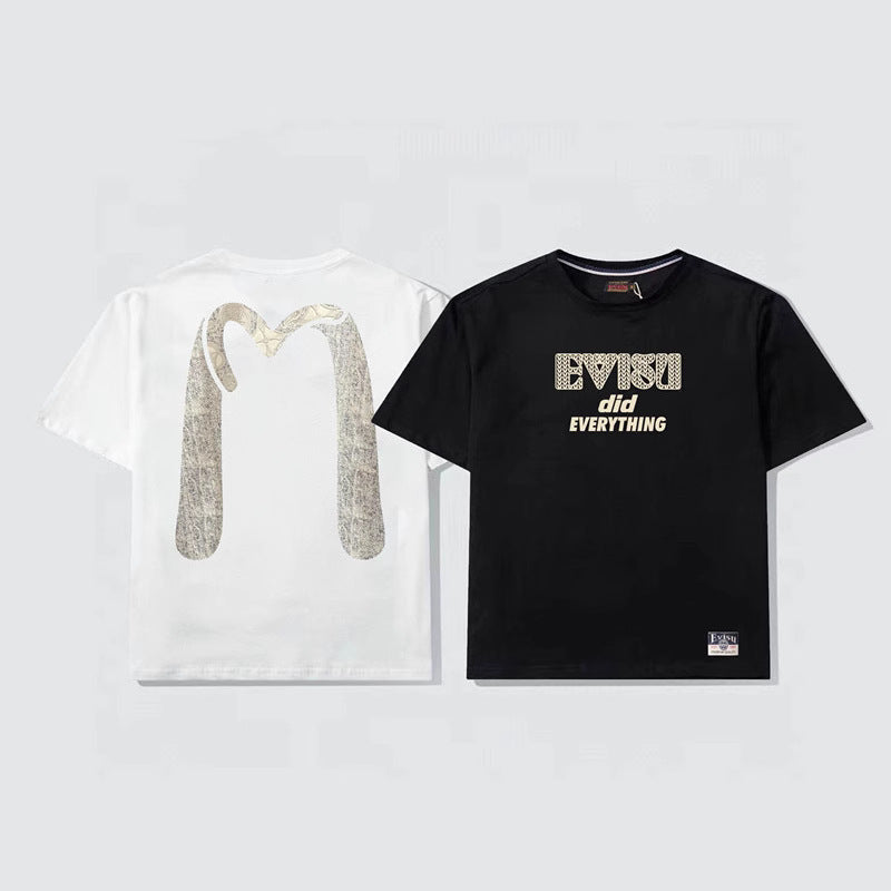 2026 Evisu Men's  New T-Shirt