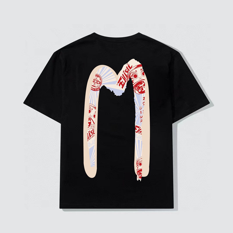 2026 Evisu Men's  New T-Shirt