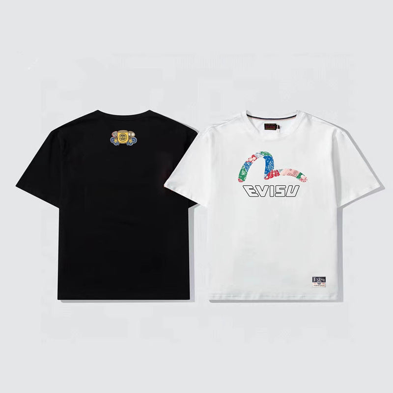 2026 Evisu Men's  New T-Shirt