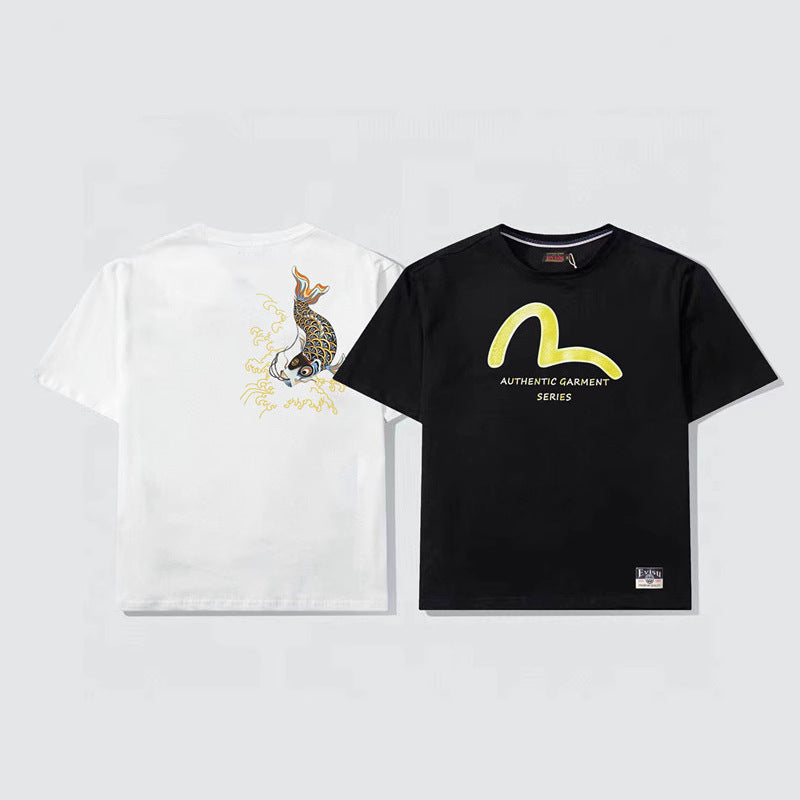 2026 Evisu Men's  New T-Shirt