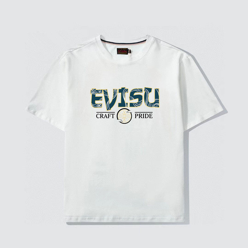 2026 Evisu Men's  New T-Shirt
