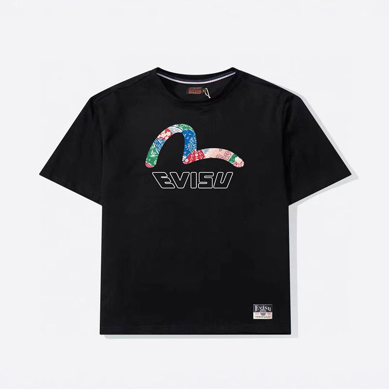 2026 Evisu Men's  New T-Shirt