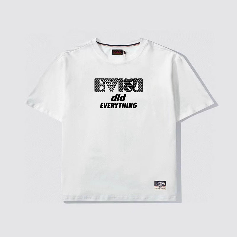 2026 Evisu Men's  New T-Shirt