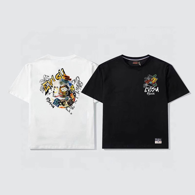 2026 Evisu Men's  New T-Shirt