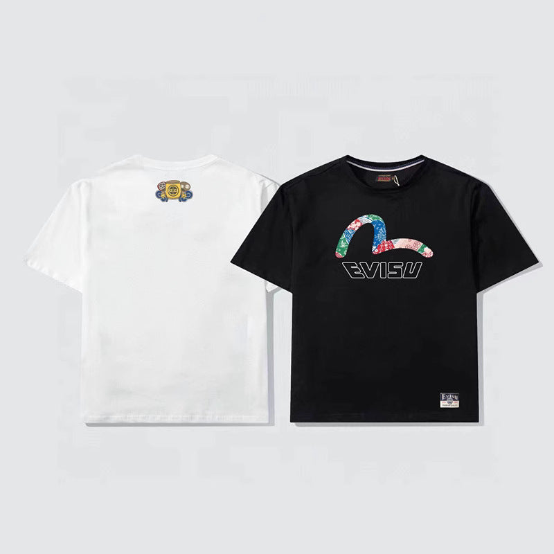 2026 Evisu Men's  New T-Shirt