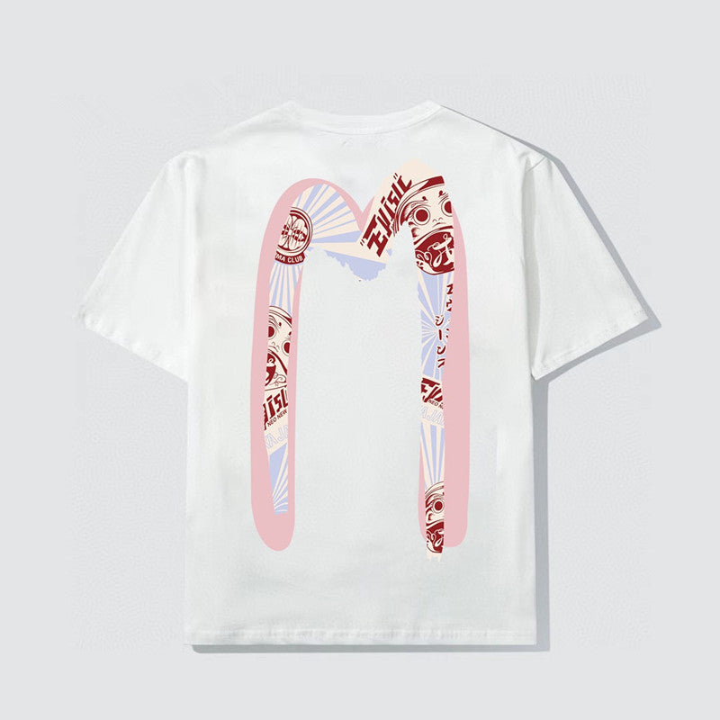 2026 Evisu Men's  New T-Shirt
