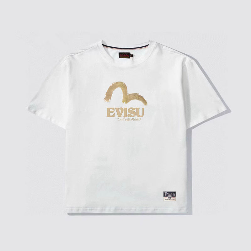 2026 Evisu Men's  New T-Shirt