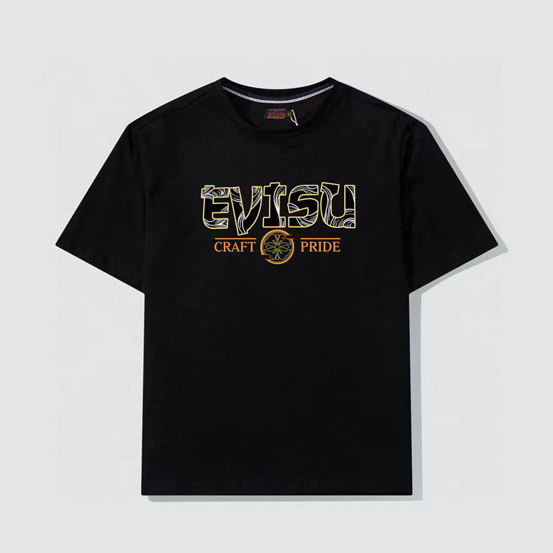2026 Evisu Men's  New T-Shirt