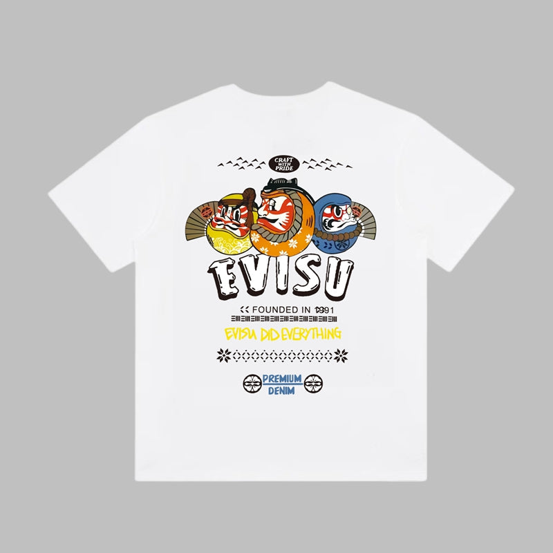 Evisu Men's & Women's New T-Shirt