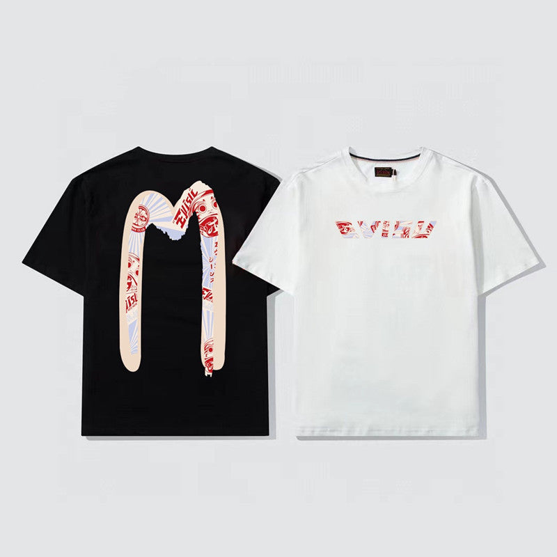 2026 Evisu Men's  New T-Shirt