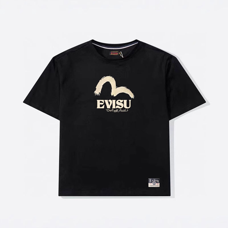 2026 Evisu Men's  New T-Shirt