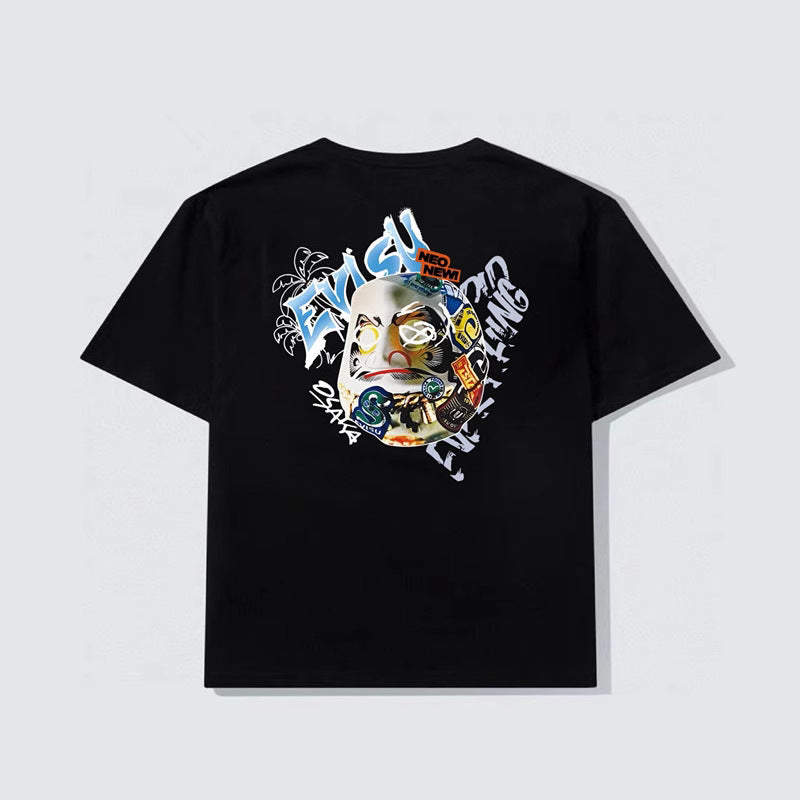 2026 Evisu Men's  New T-Shirt