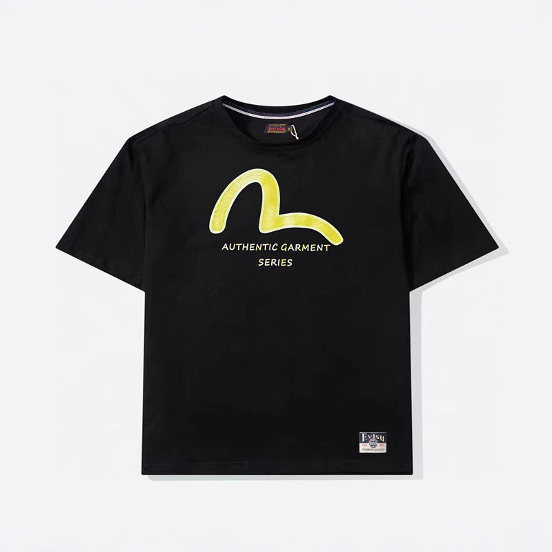 2026 Evisu Men's  New T-Shirt