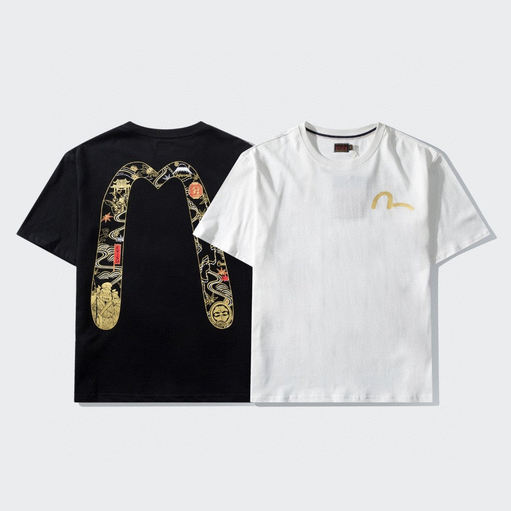 2026 Evisu Men's  New T-Shirt