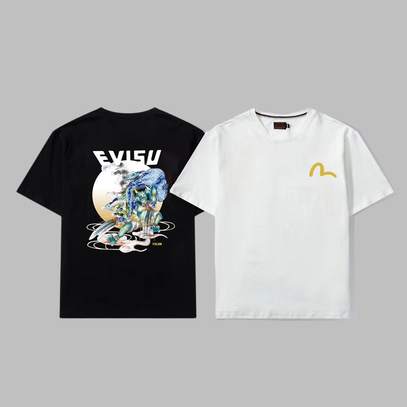 2026 Evisu Men's  New T-Shirt