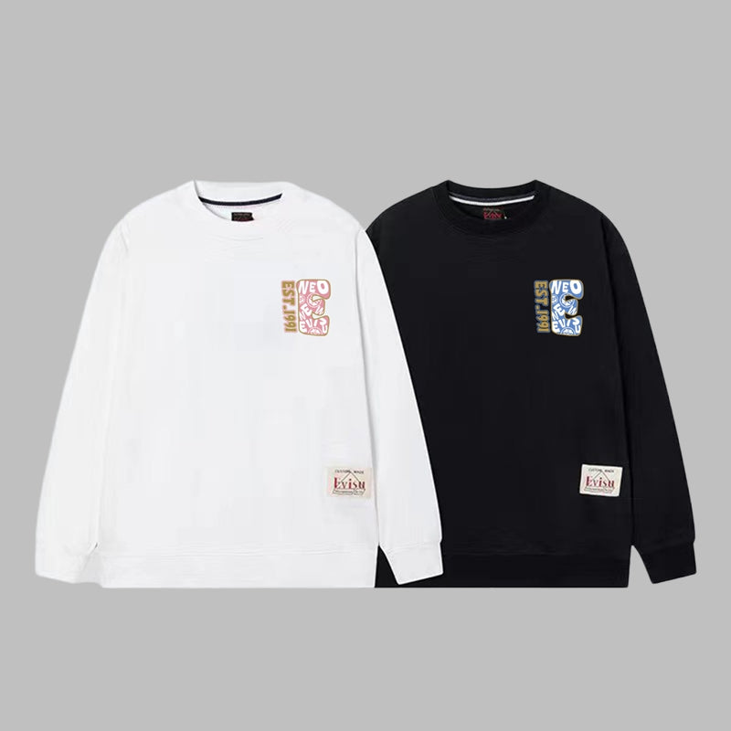 2026 Evisu Men's & Women's New Arrival Sweatshirt