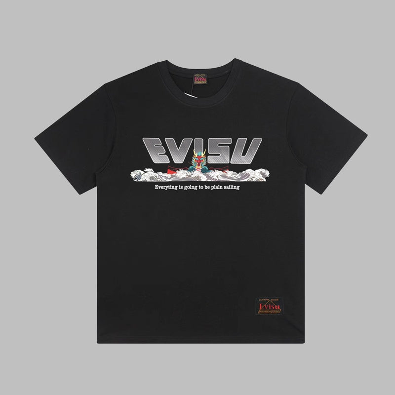 2026 Evisu Men's & Women's New T-Shirt