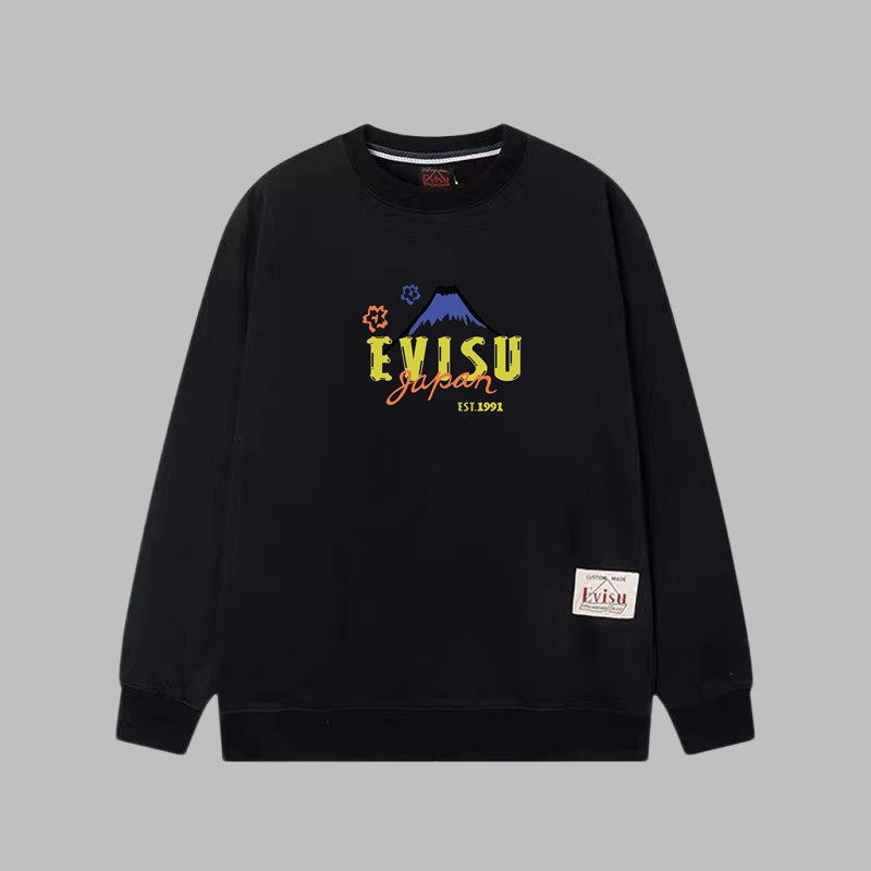2026 Evisu Men's & Women's New Arrival Sweatshirt
