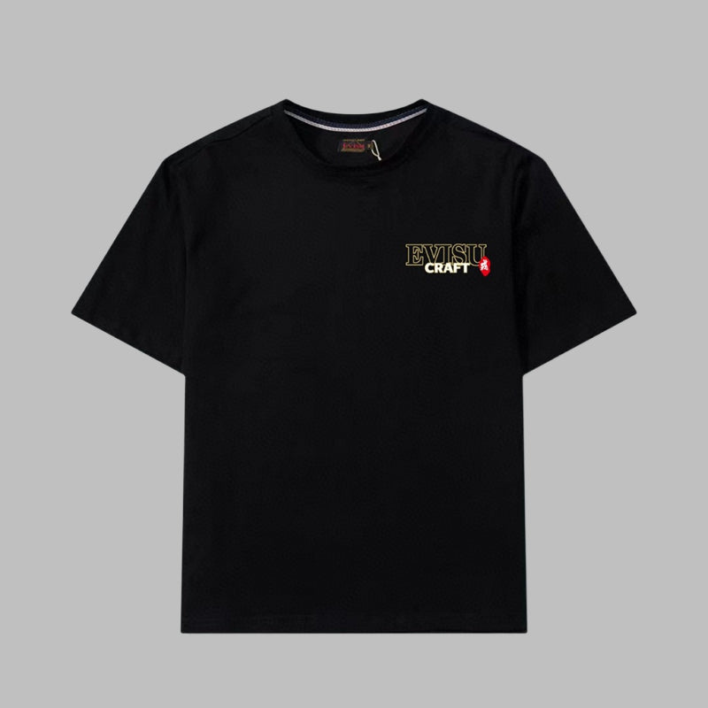 2026 Evisu Men's  New T-Shirt