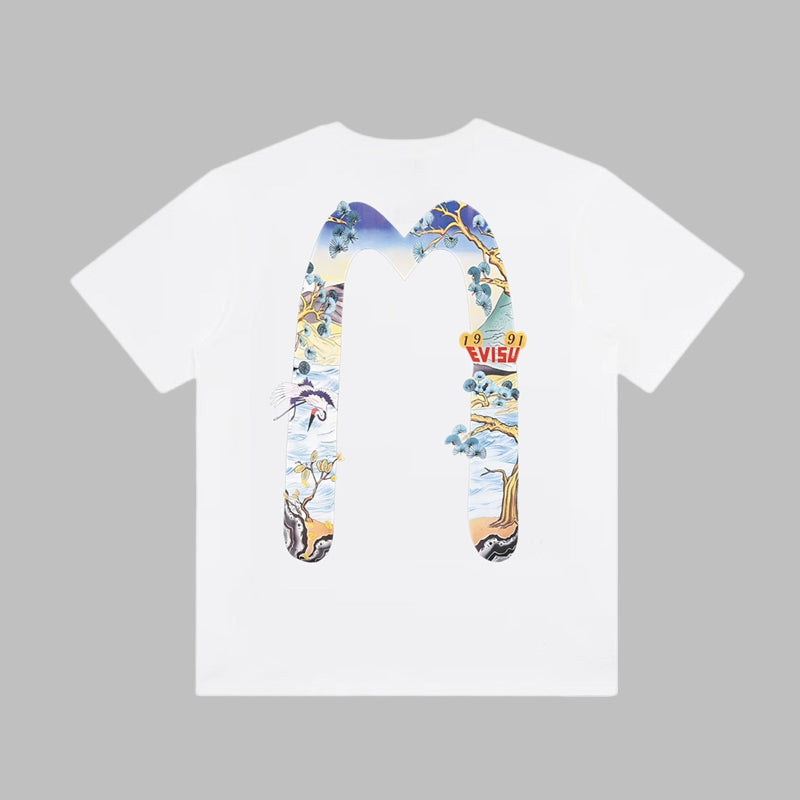 2026 Evisu Men's & Women's New T-Shirt