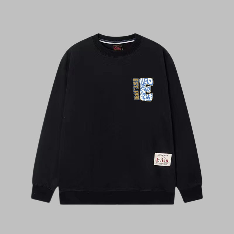 2026 Evisu Men's & Women's New Arrival Sweatshirt
