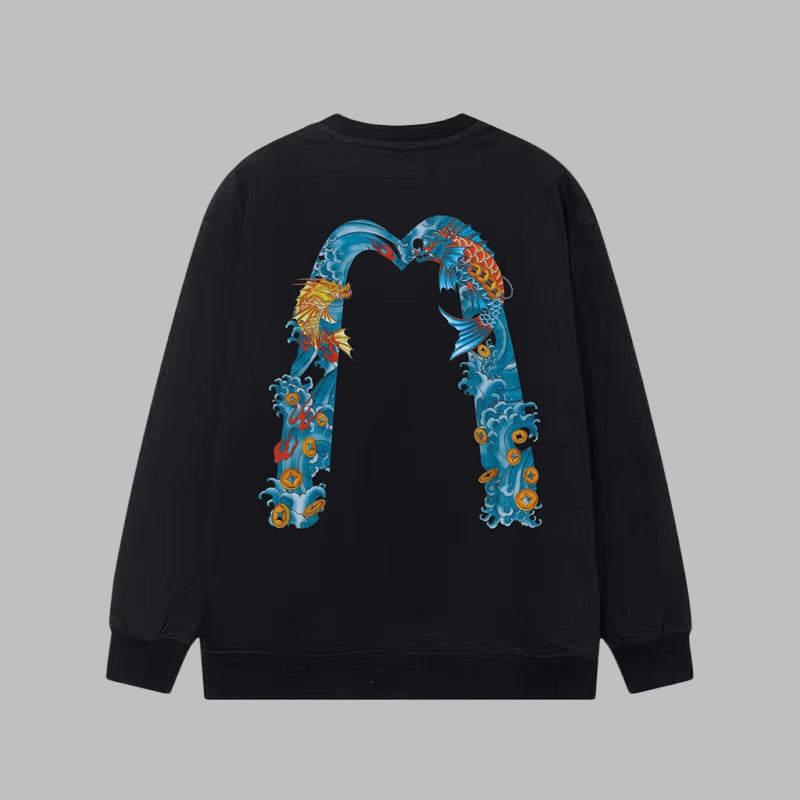2026 Evisu Men's & Women's New Arrival Sweatshirt