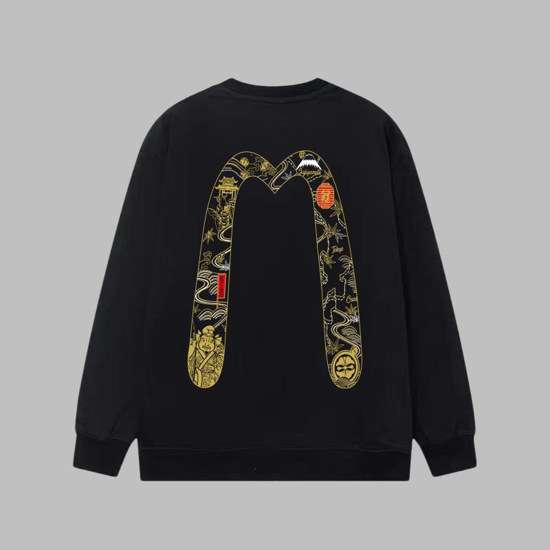 2026 Evisu Men's & Women's New Arrival Sweatshirt