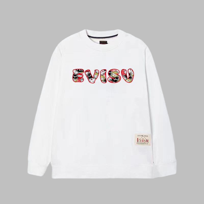 2026 Evisu Men's & Women's New Arrival Sweatshirt