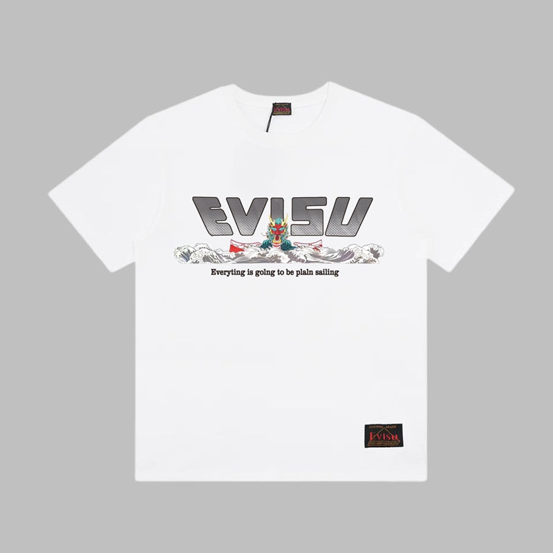 2026 Evisu Men's & Women's New T-Shirt