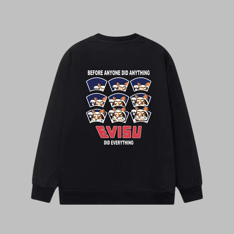 2026 Evisu Men's & Women's New Arrival Sweatshirt