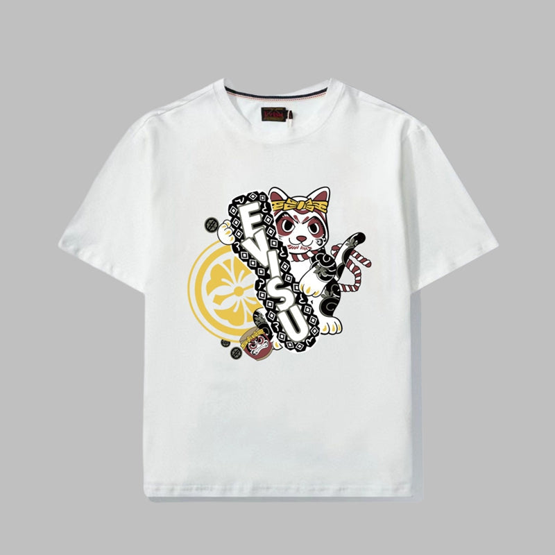 2026 Evisu Men's  New T-Shirt