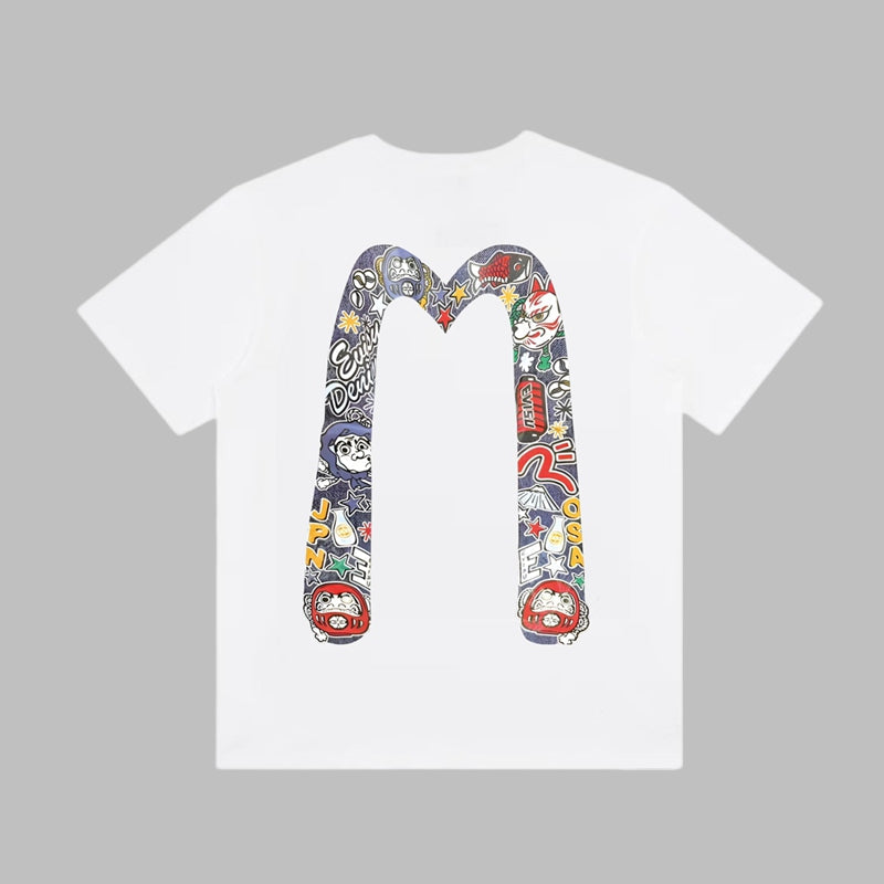 2026 Evisu Men's & Women's New T-Shirt