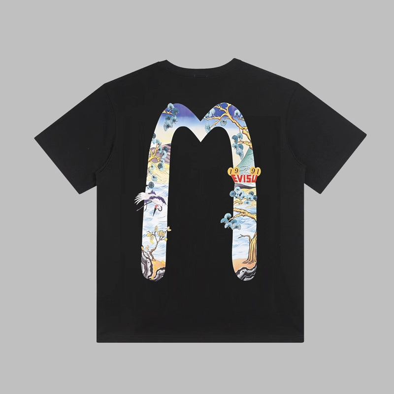 2026 Evisu Men's & Women's New T-Shirt