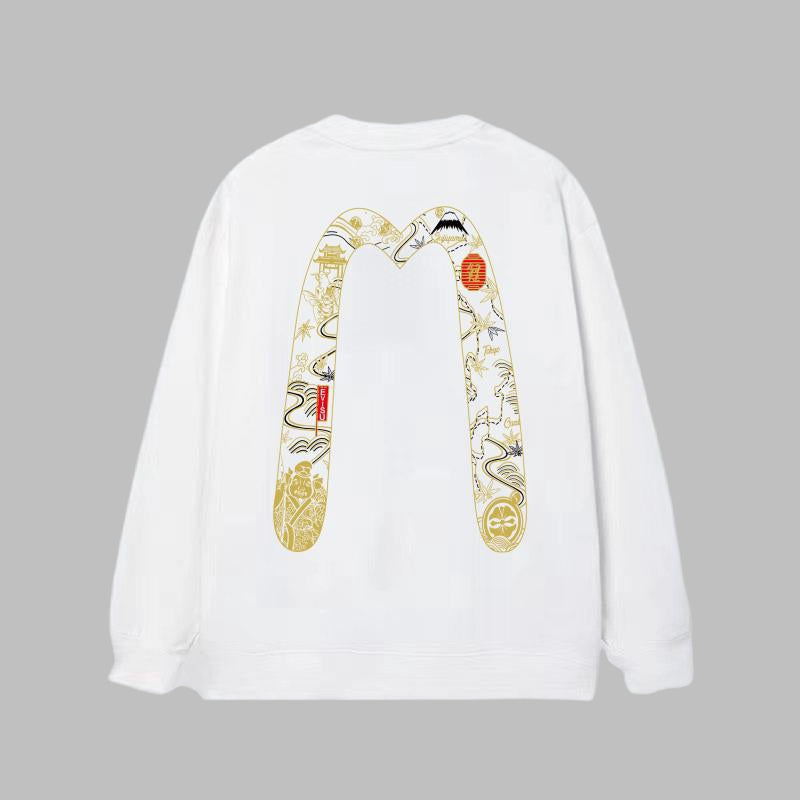 2026 Evisu Men's & Women's New Arrival Sweatshirt