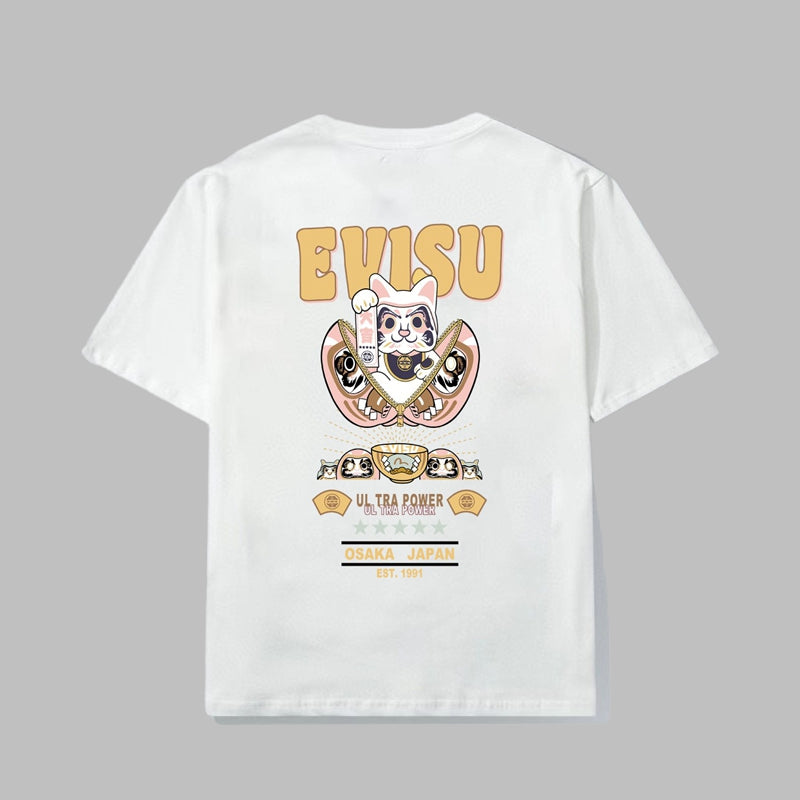 2026 Evisu Men's  New T-Shirt