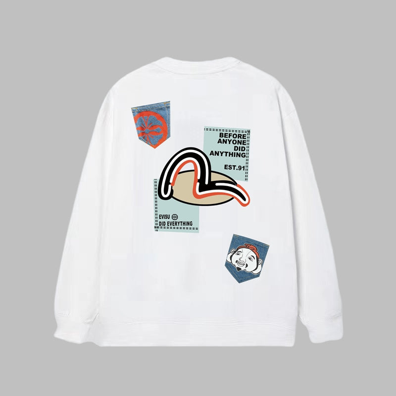 2026 Evisu Men's & Women's New Arrival Sweatshirt