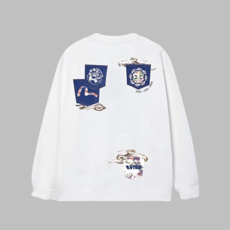 2026 Evisu Men's & Women's New Arrival Sweatshirt