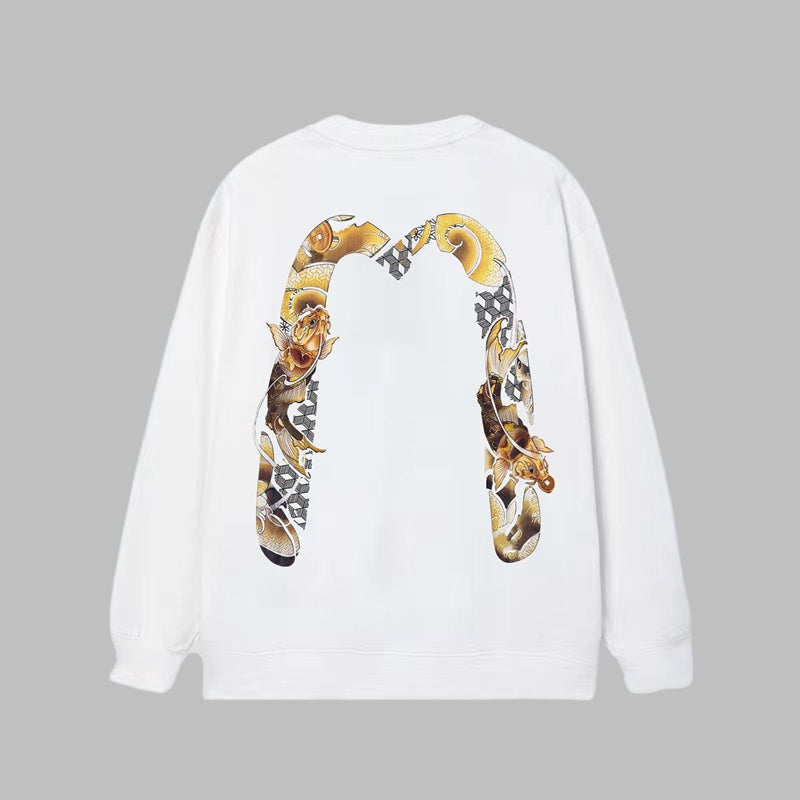 2026 Evisu Men's & Women's New Arrival Sweatshirt
