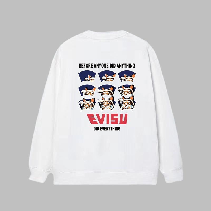 2026 Evisu Men's & Women's New Arrival Sweatshirt